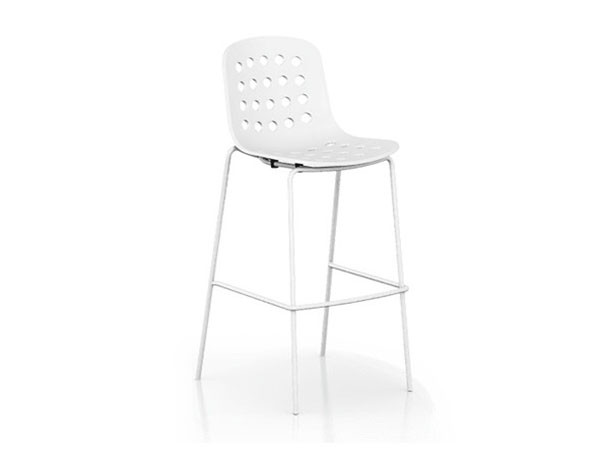 TOOU HOLI Counter Chair High / トゥー ホリ カウンターチェア 穴あきシェル 高さ110cm （チェア・椅子 > カウンターチェア・バーチェア） 2