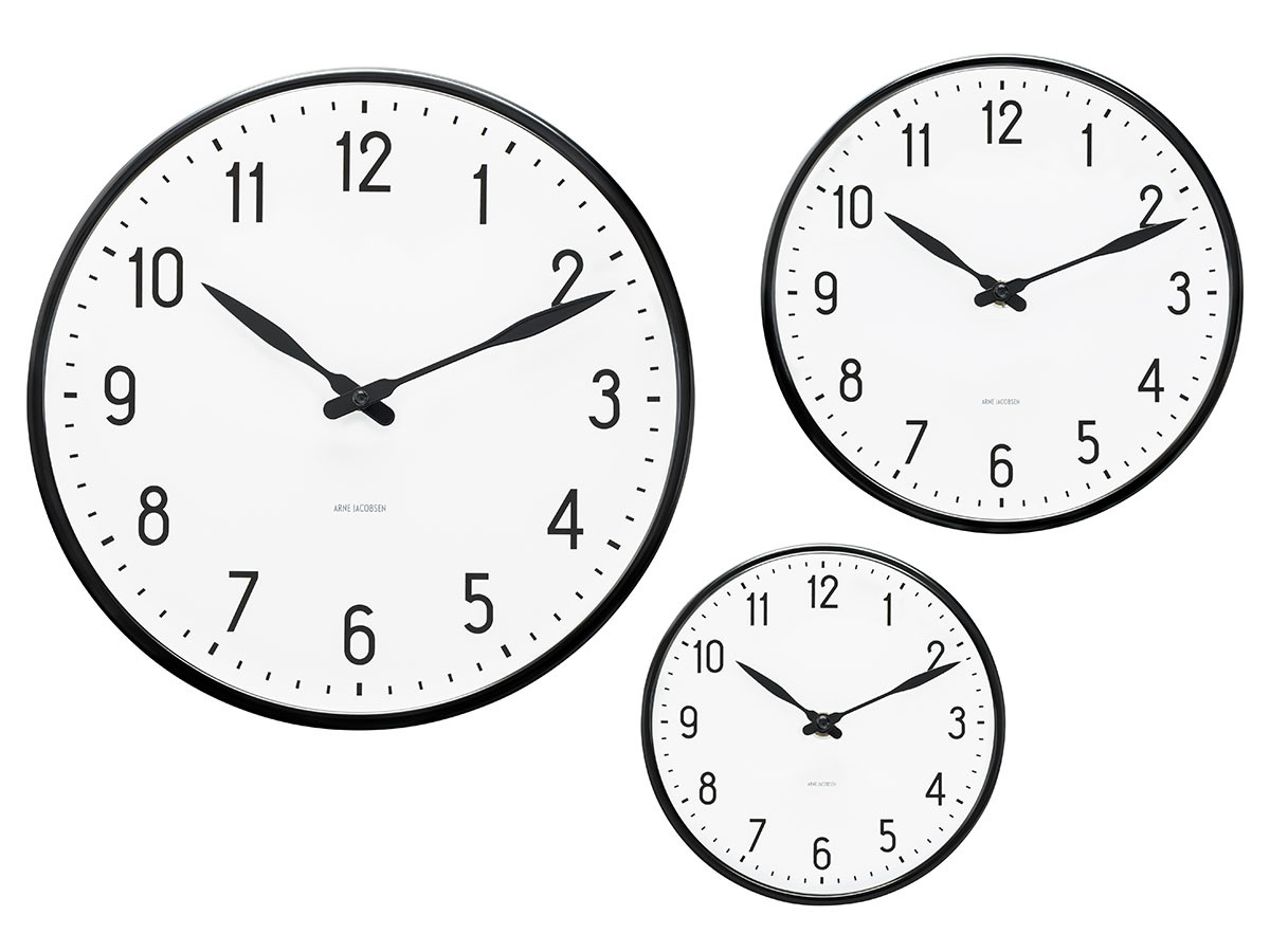 FLYMEe accessoire ARNE JACOBSEN Station Wall Clock / フライミー 