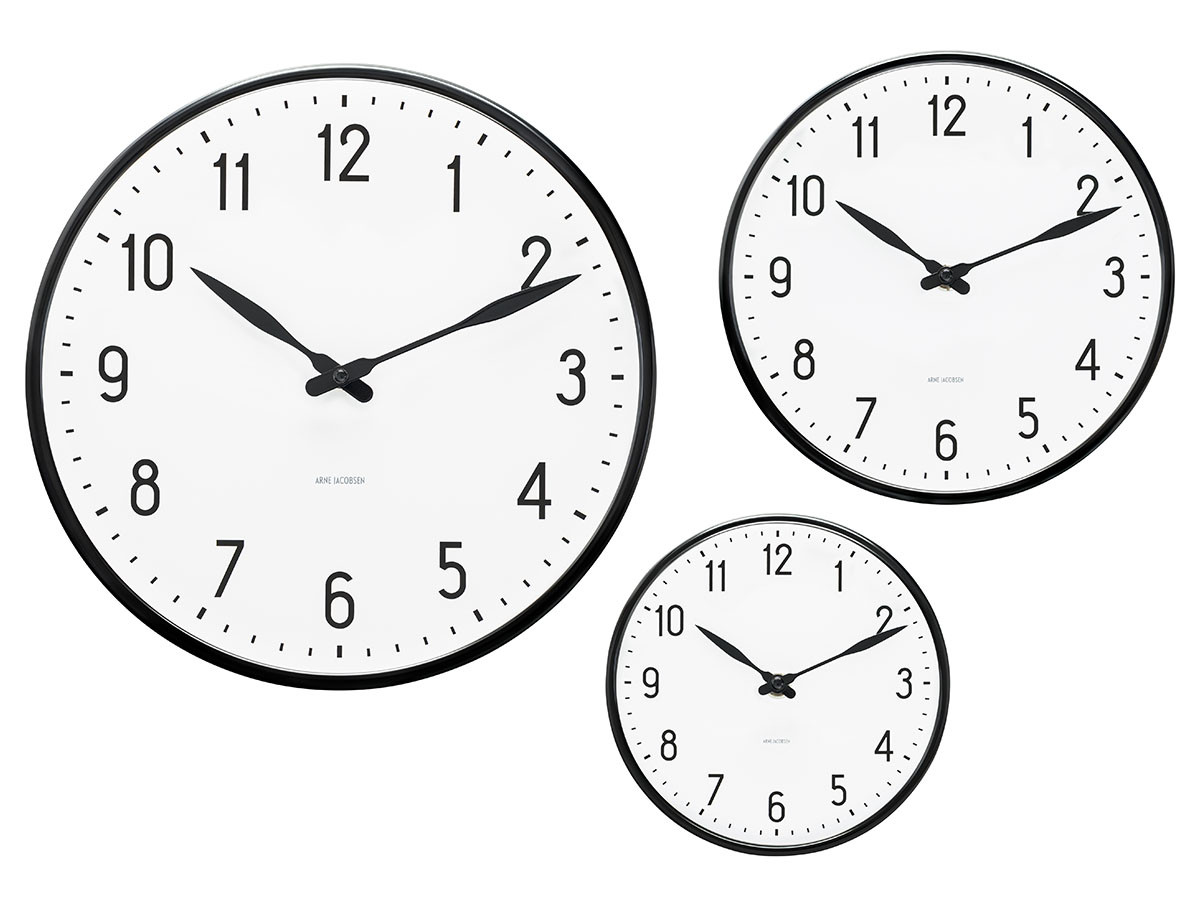 FLYMEe accessoire ARNE JACOBSEN Station Wall Clock / フライミー