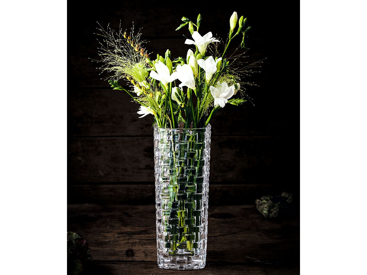 Nachtmann Bossa Nova Vase / ナハトマン ボサノバ ベース 28cm （花器・プランター・グリーン > 花瓶・フラワーベース） 4