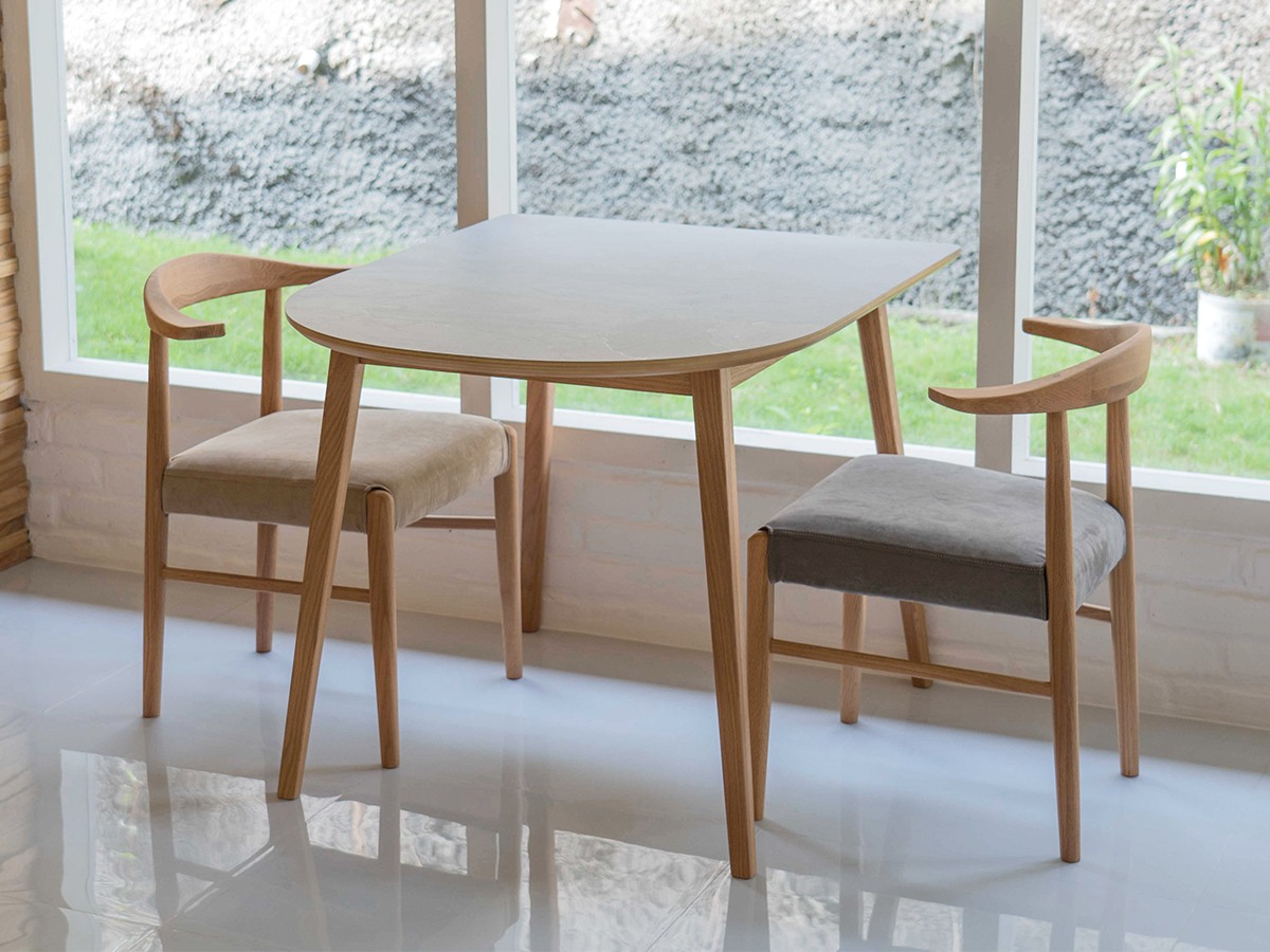 FIKA 800 HALF ROUND TABLE / フィーカ 800 ハーフラウンドテーブル （テーブル > ダイニングテーブル） 17