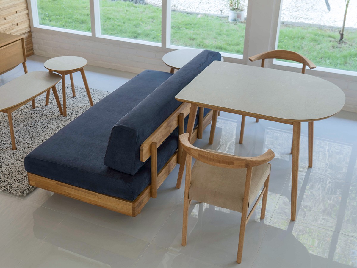 FIKA 800 HALF ROUND TABLE / フィーカ 800 ハーフラウンドテーブル （テーブル > ダイニングテーブル） 15