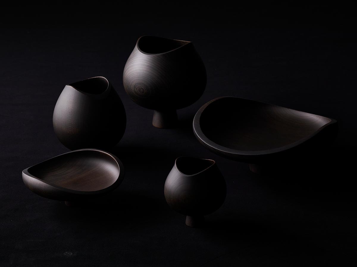 我戸幹男商店 AEKA Object Footed Vase S / がとみきおしょうてん あえか オブジェクト フッテッドベース S （オブジェ・アート > オブジェ） 3