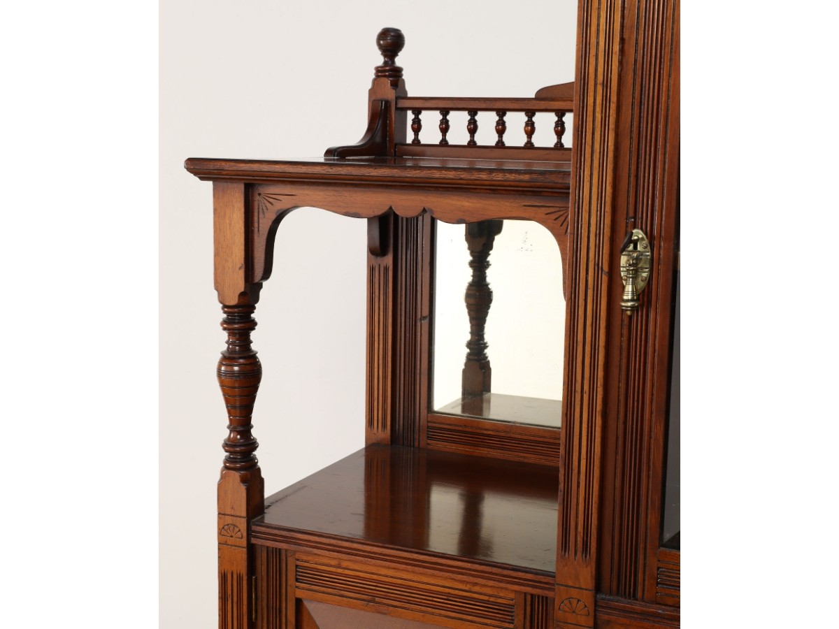 Lloyd's Antiques Real Antique 
Victorian Cabinet / ロイズ・アンティークス 英国アンティーク家具
ヴィクトリアンキャビネット （収納家具 > キャビネット） 15
