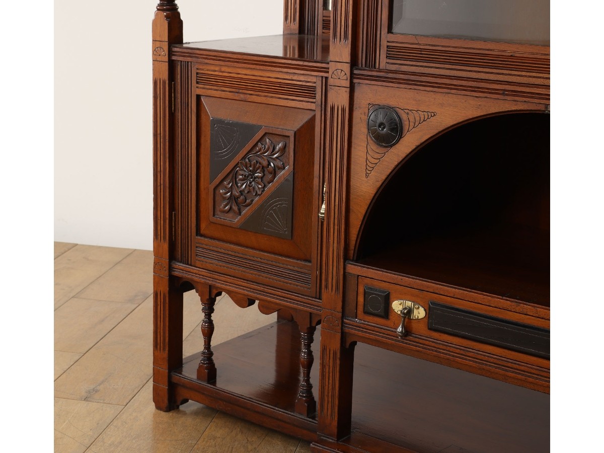 Lloyd's Antiques Real Antique 
Victorian Cabinet / ロイズ・アンティークス 英国アンティーク家具
ヴィクトリアンキャビネット （収納家具 > キャビネット） 16
