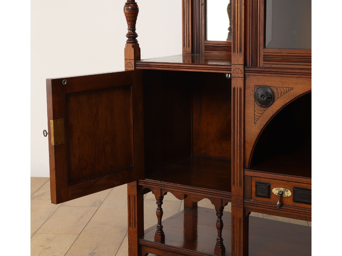 Lloyd's Antiques Real Antique 
Victorian Cabinet / ロイズ・アンティークス 英国アンティーク家具
ヴィクトリアンキャビネット （収納家具 > キャビネット） 17