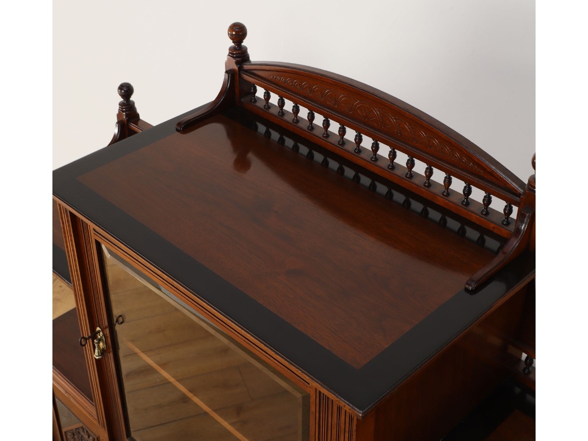 Lloyd's Antiques Real Antique 
Victorian Cabinet / ロイズ・アンティークス 英国アンティーク家具
ヴィクトリアンキャビネット （収納家具 > キャビネット） 7