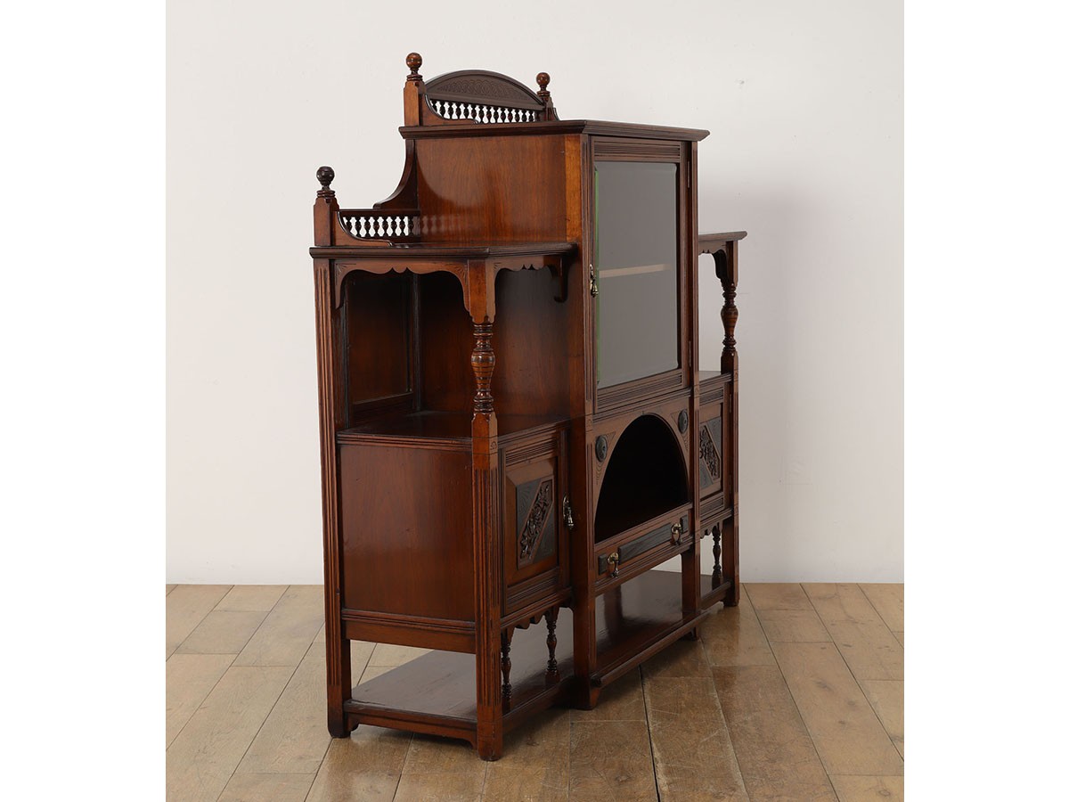 Lloyd's Antiques Real Antique 
Victorian Cabinet / ロイズ・アンティークス 英国アンティーク家具
ヴィクトリアンキャビネット （収納家具 > キャビネット） 3