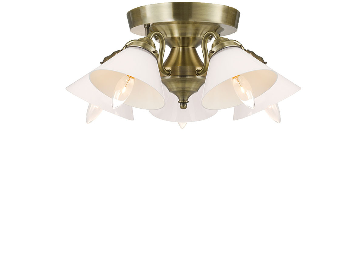 CUSTOM SERIES
5 Ceiling Lamp × Trans Mini / カスタムシリーズ
5灯シーリングランプ × トランス（ミニ） （ライト・照明 > シーリングライト） 3