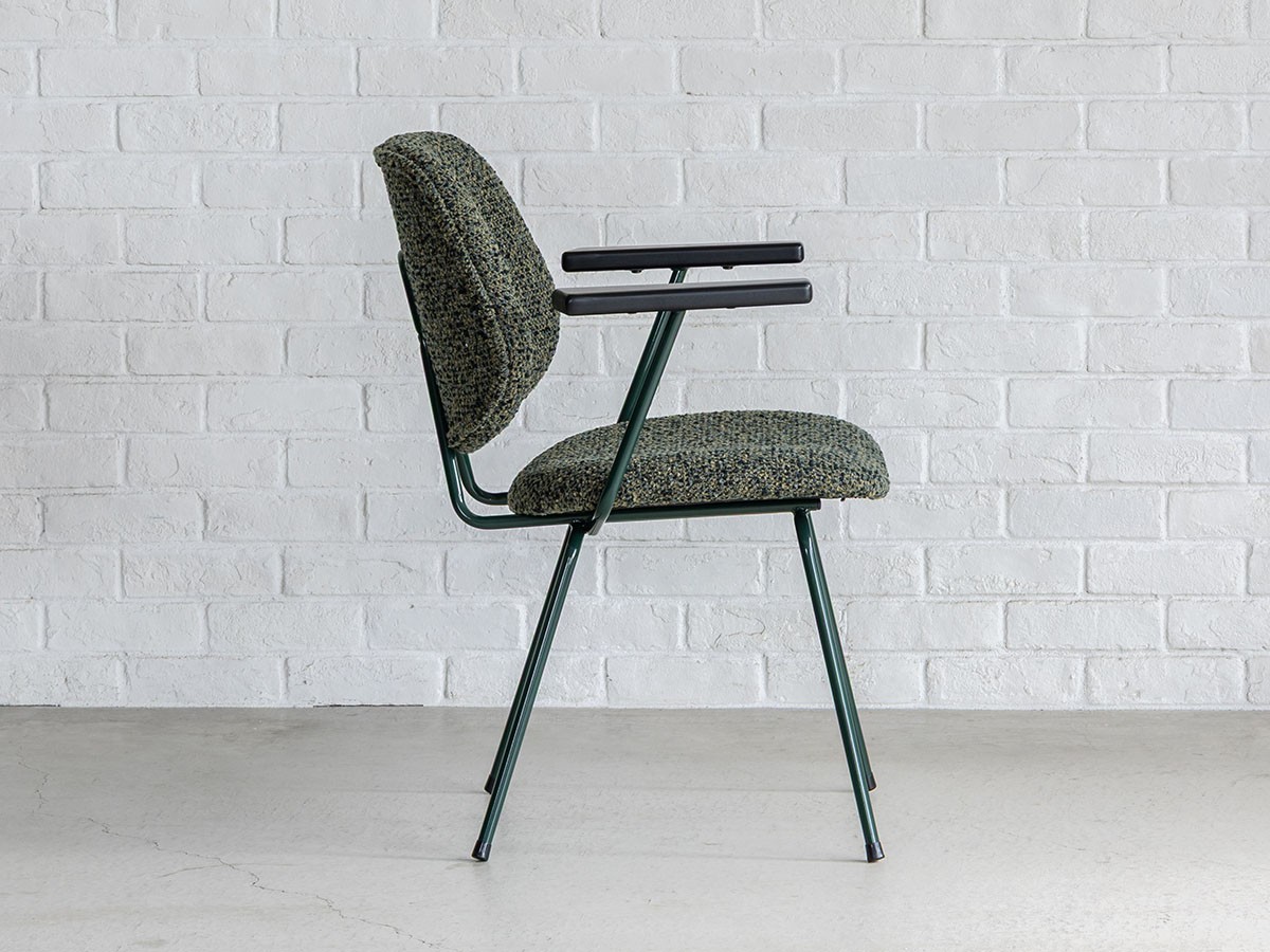 Knot antiques ABOCK CHAIR / ノットアンティークス アボック チェア 肘付（NSA生地 / カラーフレーム） （チェア・椅子 > ダイニングチェア） 24