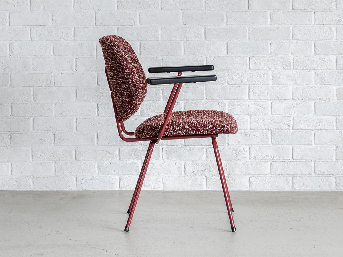 Knot antiques ABOCK CHAIR / ノットアンティークス アボック チェア 肘付（NSA生地 / カラーフレーム） （チェア・椅子 > ダイニングチェア） 19