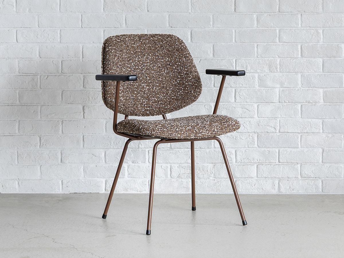 Knot antiques ABOCK CHAIR / ノットアンティークス アボック チェア 肘付（NSA生地 / カラーフレーム） （チェア・椅子 > ダイニングチェア） 13