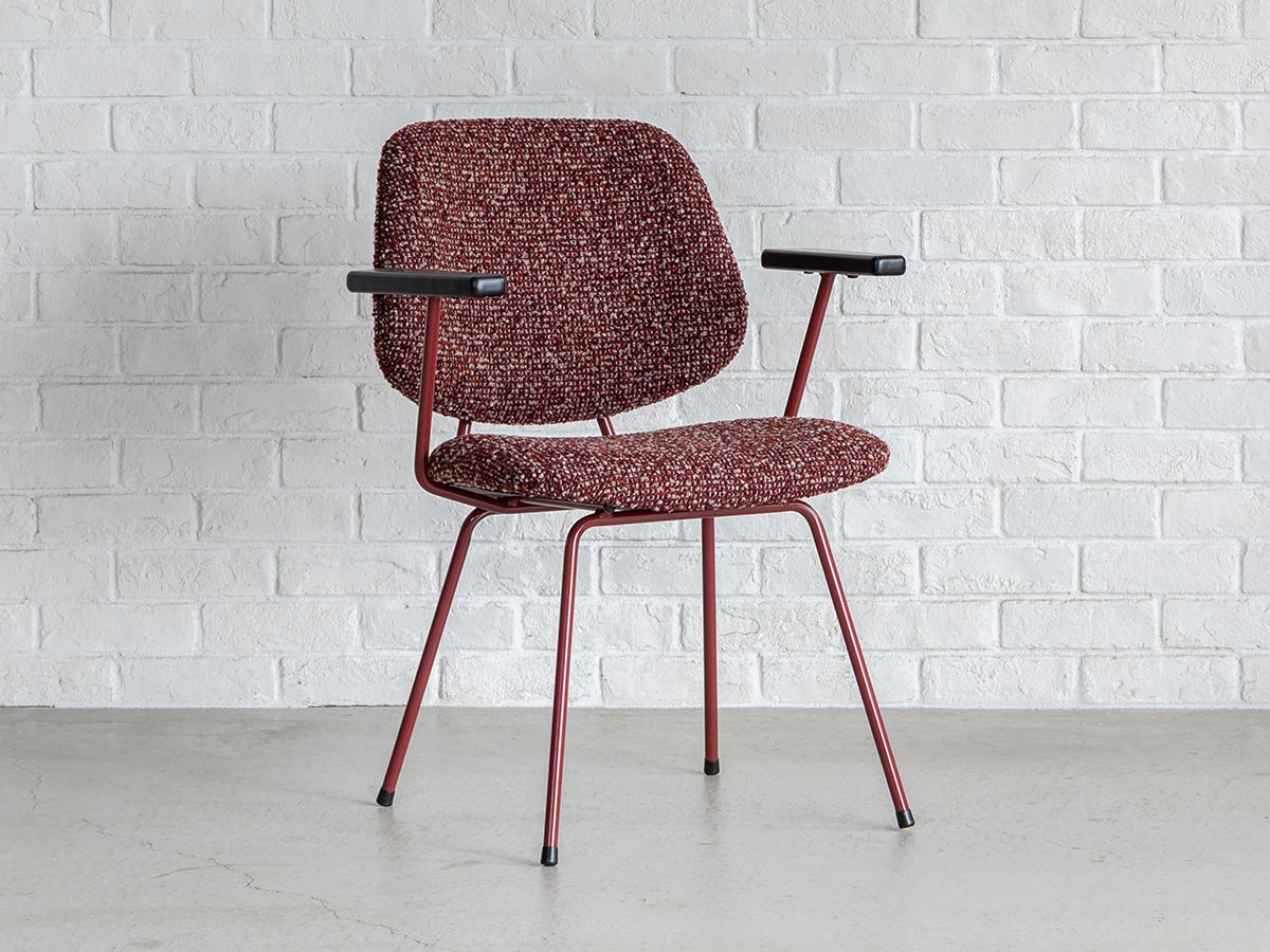 Knot antiques ABOCK CHAIR / ノットアンティークス アボック チェア 肘付（NSA生地 / カラーフレーム） （チェア・椅子 > ダイニングチェア） 18