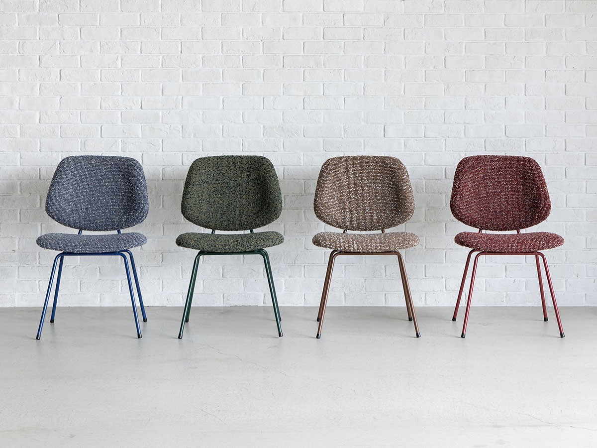 Knot antiques ABOCK CHAIR / ノットアンティークス アボック チェア 肘無（NSA生地 / カラーフレーム） （チェア・椅子 > ダイニングチェア） 10