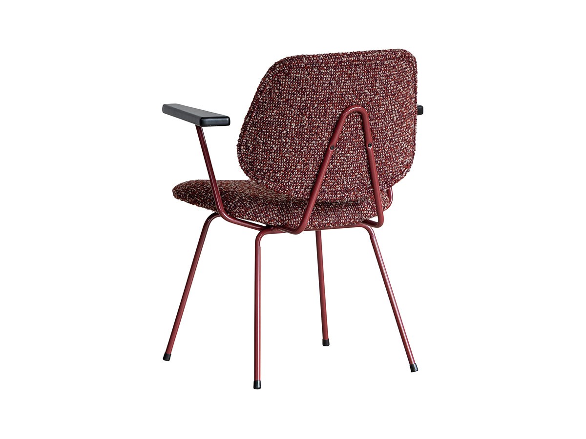 Knot antiques ABOCK CHAIR / ノットアンティークス アボック チェア 肘付（NSA生地 / カラーフレーム） （チェア・椅子 > ダイニングチェア） 50