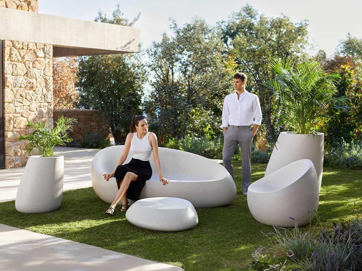 VONDOM STONE PLANTER / ヴォンドーム ストーン プランター （花器・プランター・グリーン > 鉢・プランターボックス） 6