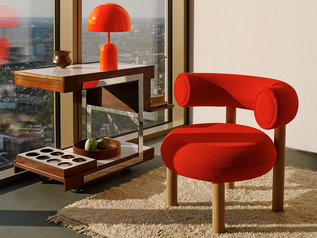 Tom Dixon. Fat Lounge Chair Wood / トム・ディクソン ファット ラウンジチェア 木脚 （チェア・椅子 > ラウンジチェア） 9