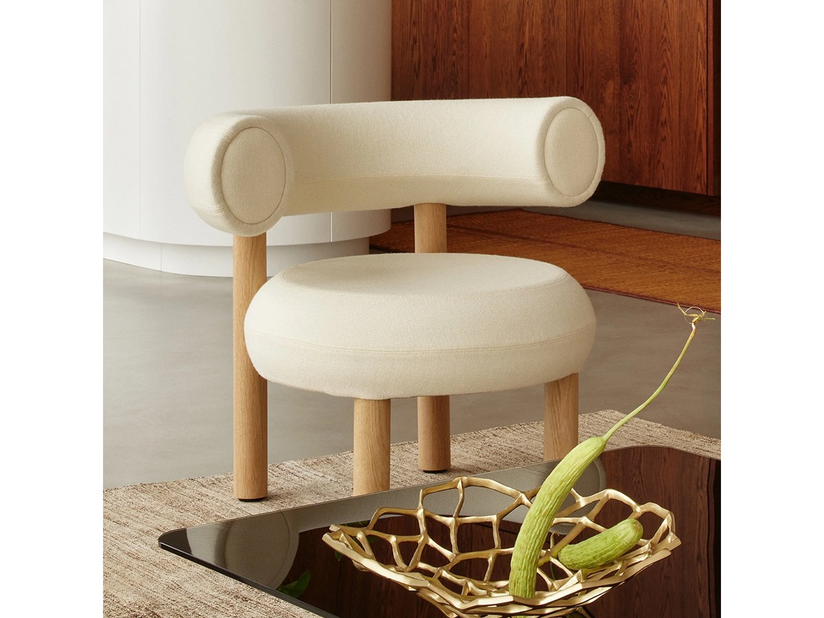 Tom Dixon. Fat Lounge Chair Wood / トム・ディクソン ファット ラウンジチェア 木脚 （チェア・椅子 > ラウンジチェア） 14