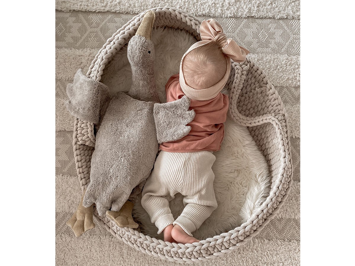 SENGER Naturwelt Cuddly Animal Goose / ゼンガーナチュウェルト カドリーアニマル グース L（グレー） （キッズ家具・ベビー用品 > おもちゃ・玩具） 4