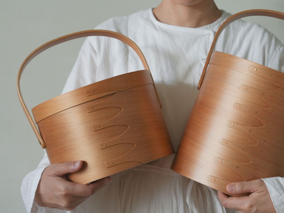 Shaker Round Handle Box / シェーカー ラウンドハンドルボックス M（ライトブラウン） （インテリア雑貨 > ツールボックス・小物収納） 14