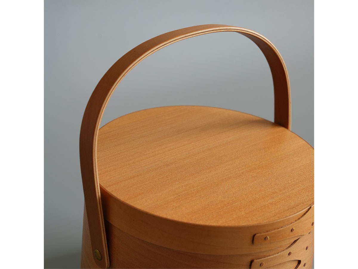 Shaker Round Handle Box / シェーカー ラウンドハンドルボックス M（ライトブラウン） （インテリア雑貨 > ツールボックス・小物収納） 27
