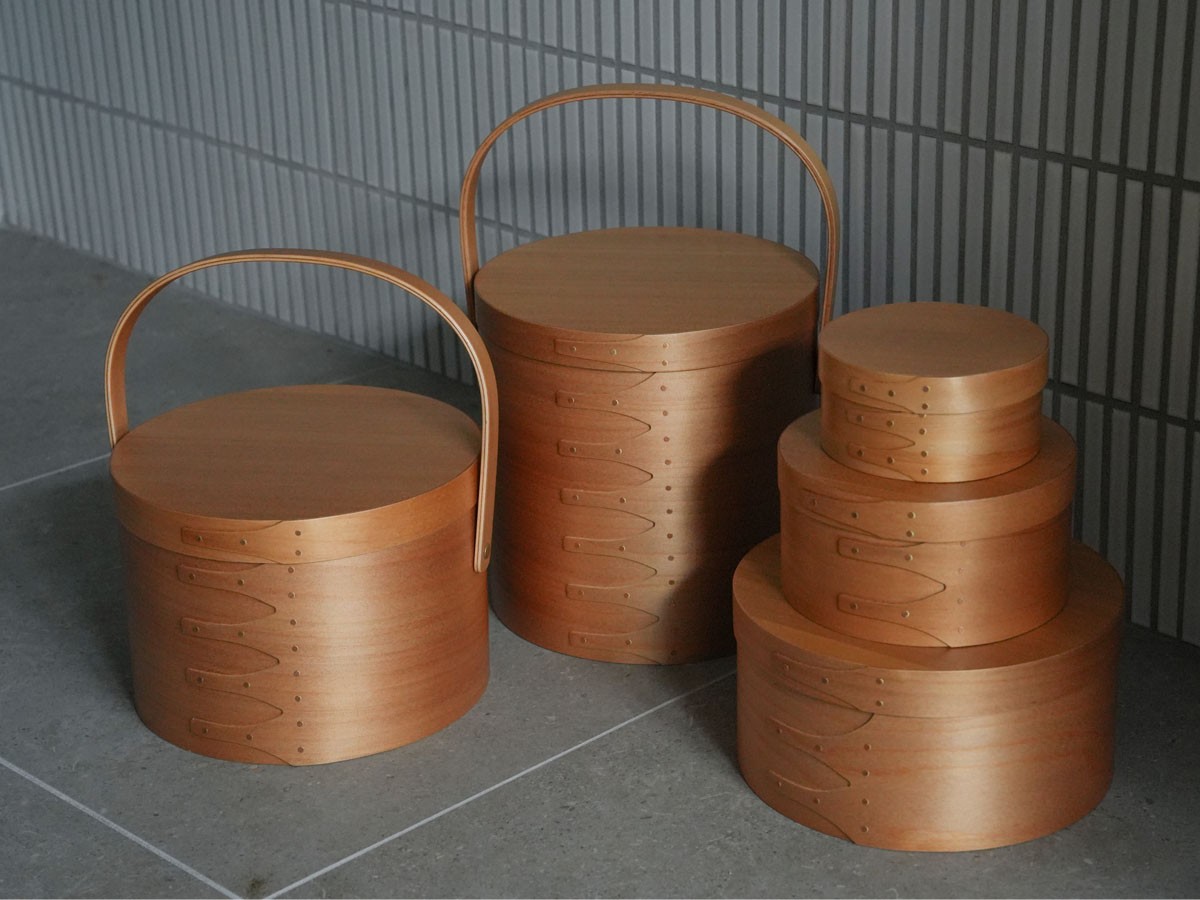 Shaker Round Handle Box / シェーカー ラウンドハンドルボックス M（ライトブラウン） （インテリア雑貨 > ツールボックス・小物収納） 17