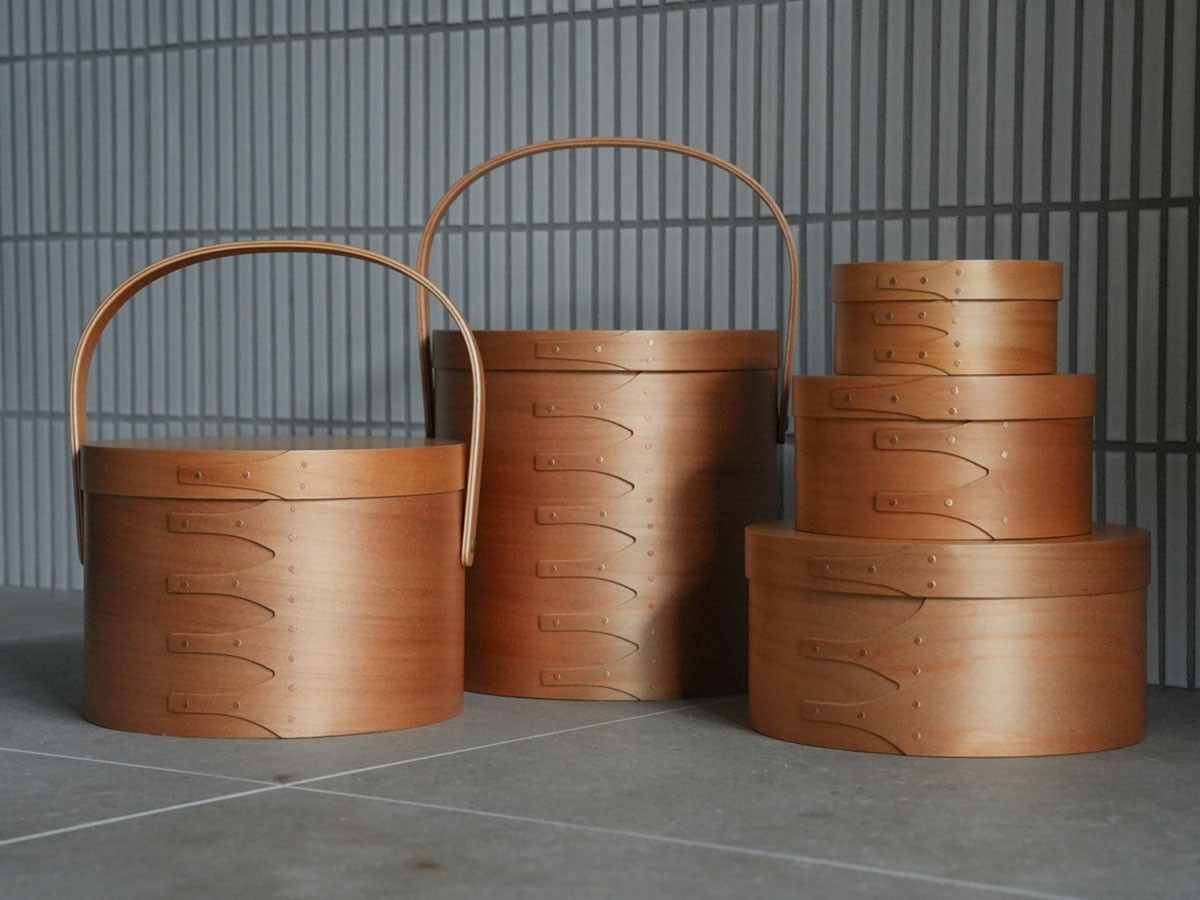 Shaker Round Handle Box / シェーカー ラウンドハンドルボックス M（ライトブラウン） （インテリア雑貨 > ツールボックス・小物収納） 16