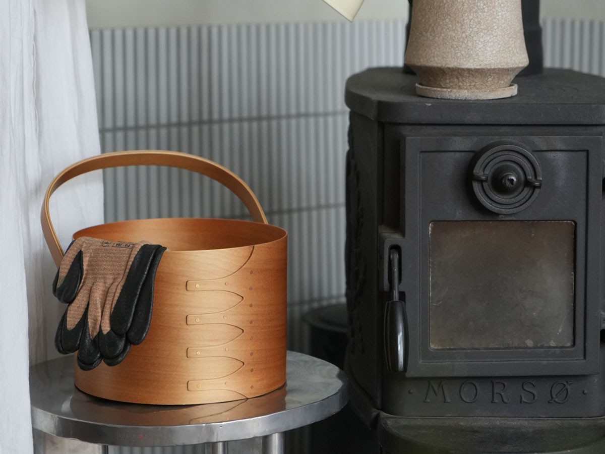 Shaker Round Handle Box / シェーカー ラウンドハンドルボックス M（ライトブラウン） （インテリア雑貨 > ツールボックス・小物収納） 9