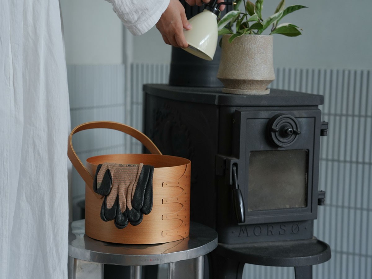 Shaker Round Handle Box / シェーカー ラウンドハンドルボックス M（ライトブラウン） （インテリア雑貨 > ツールボックス・小物収納） 8