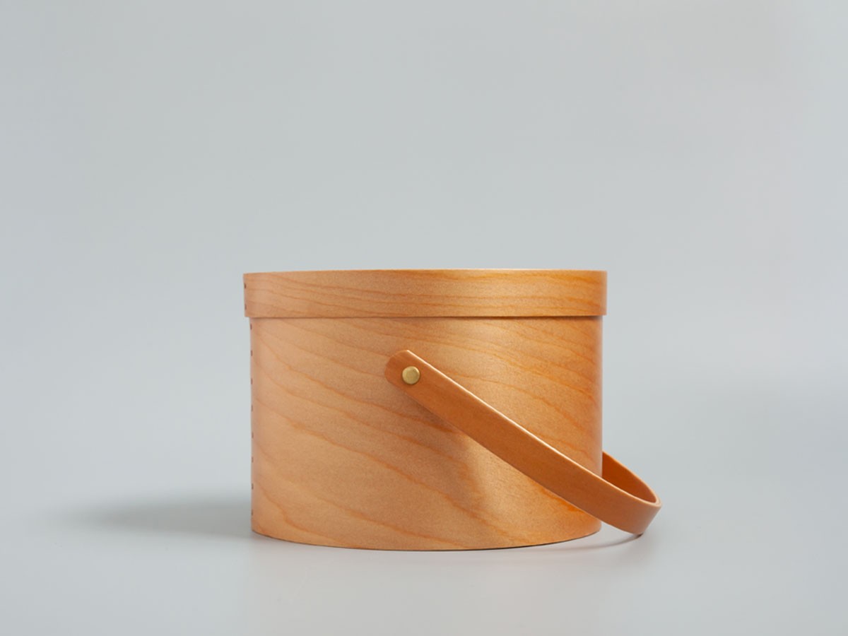 Shaker Round Handle Box / シェーカー ラウンドハンドルボックス M（ライトブラウン） （インテリア雑貨 > ツールボックス・小物収納） 24