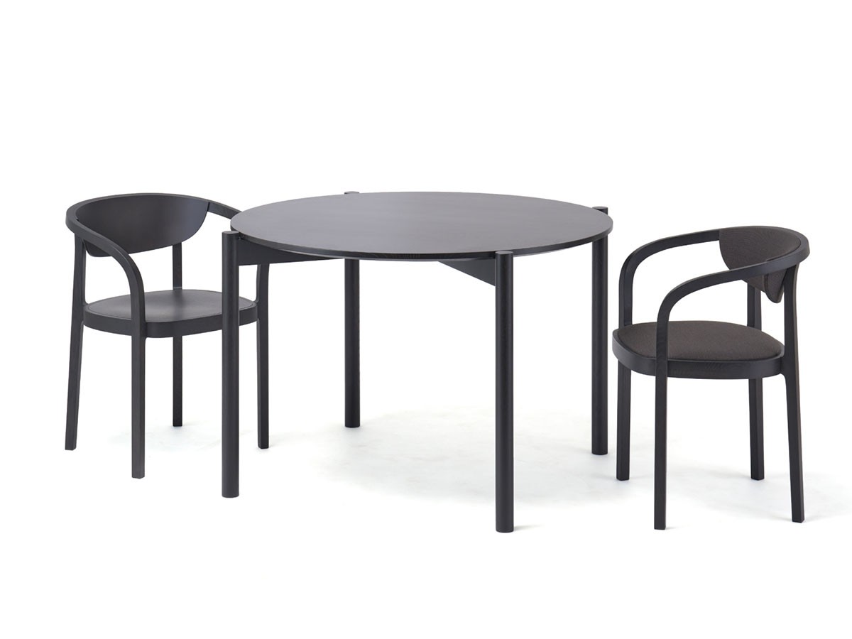 KARIMOKU NEW STANDARD CASTOR TABLE ROUND 110 / カリモクニュースタンダード キャストールテーブルラウンド 110 （テーブル > ダイニングテーブル） 6