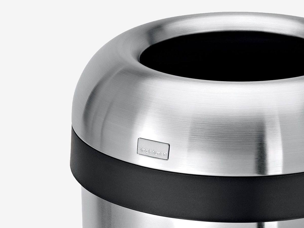simplehuman OPEN CAN / シンプルヒューマン オープンカン
ラウンド オープントップ ダストボックス 60L （ごみ箱・玄関小物 > ごみ箱・ダストボックス） 5