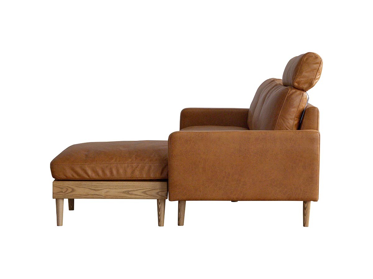 Easy Life FREDA SOFA / イージーライフ フリーダ スモールカウチソファ（レザーテックス） （ソファ > カウチソファ） 55