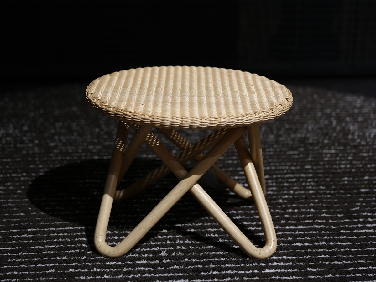 SHIKADA SHITSURAI RATTAN KK Series Stool / シカダ シツライ ラタン 隈研吾シリーズ スツール KKST111 （チェア・椅子 > スツール） 4