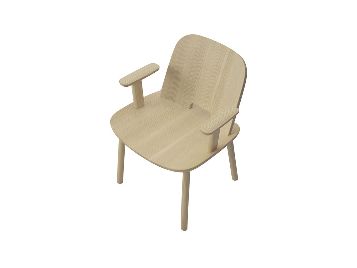 Fugu Lobby Chair / フグ ロビーチェア 肘付 （チェア・椅子 > ダイニングチェア） 10