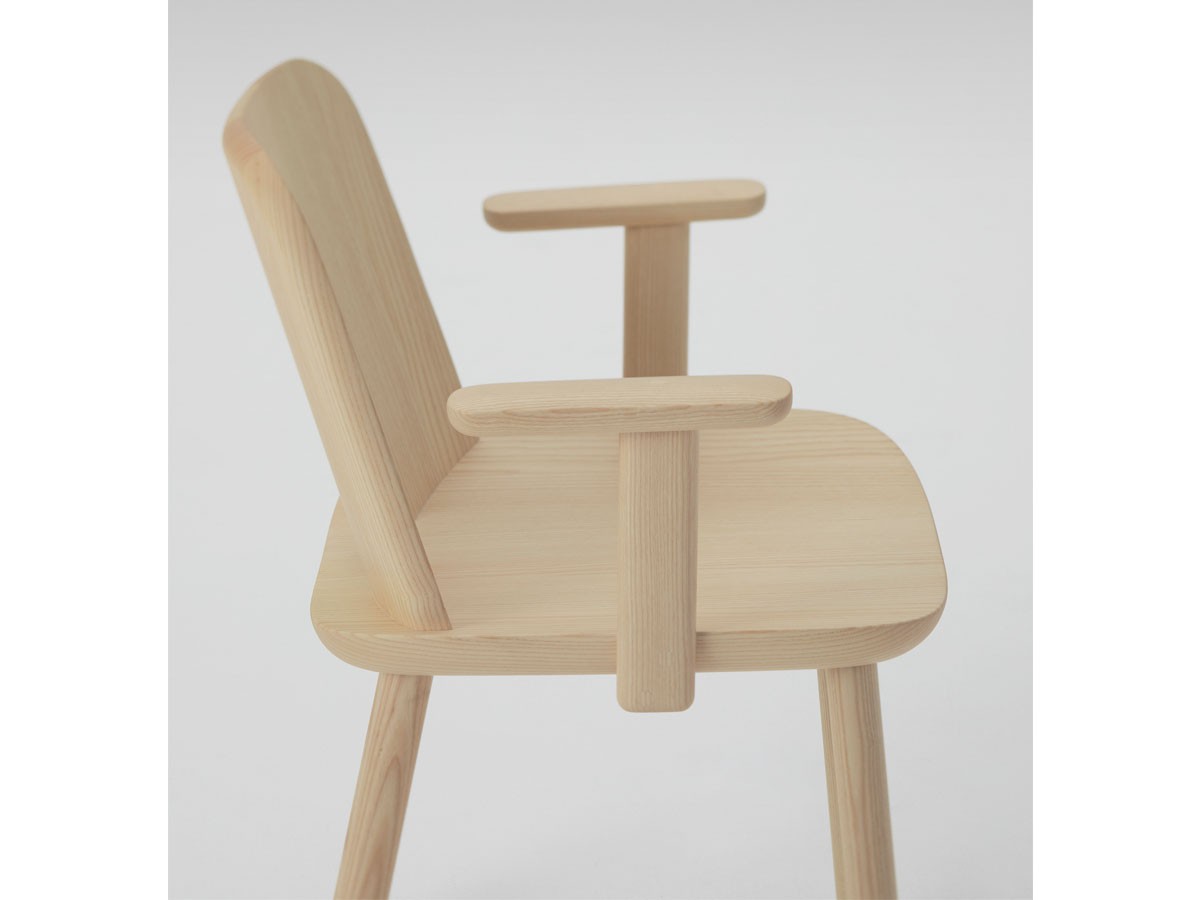 Fugu Lobby Chair / フグ ロビーチェア 肘付 （チェア・椅子 > ダイニングチェア） 5