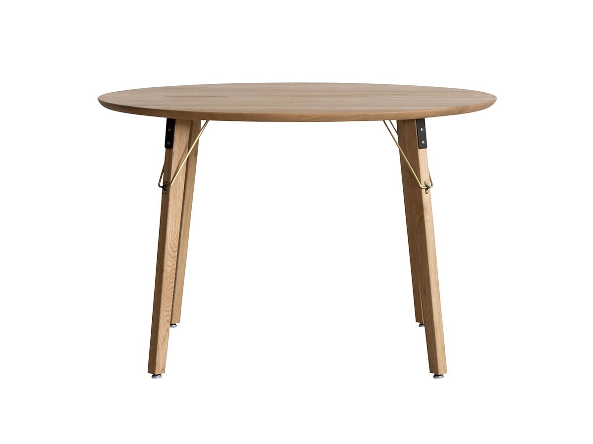 Easy Life MEATH DINING TABLE / イージーライフ ミース ダイニングテーブル
ラウンド天板（直径120cm）+ No.3脚（ブラス脚） （テーブル > ダイニングテーブル） 19