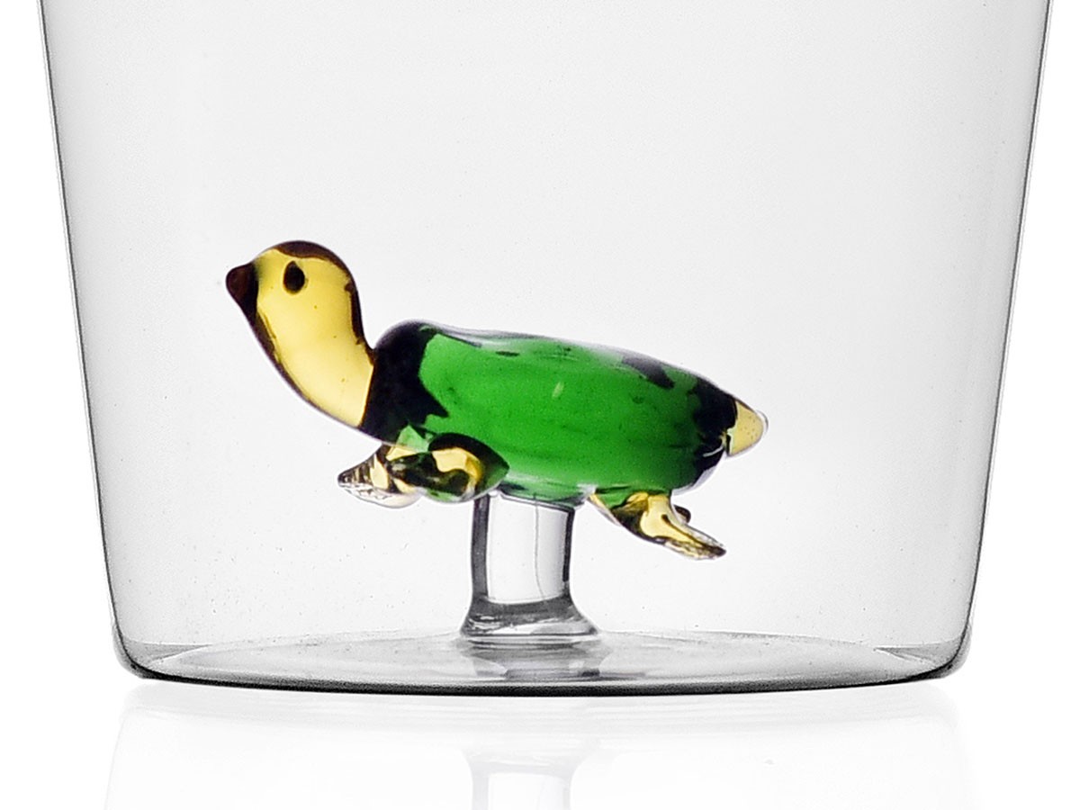 ICHENDORF MILANO Animal Farm Tumbler 
Green Turtle / イッケンドルフ・ミラノ アニマルファーム タンブラー 
グリーンタートル 350ml （食器・テーブルウェア > タンブラー・グラス） 7