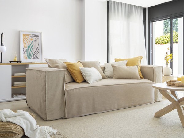 LaForma BLOK / ラ フォーマ ブロック 2人掛けソファ（リネン