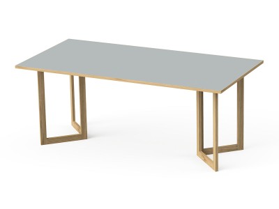 stiiilll Table Set / スティール テーブルセット メラミン天板 + 木脚