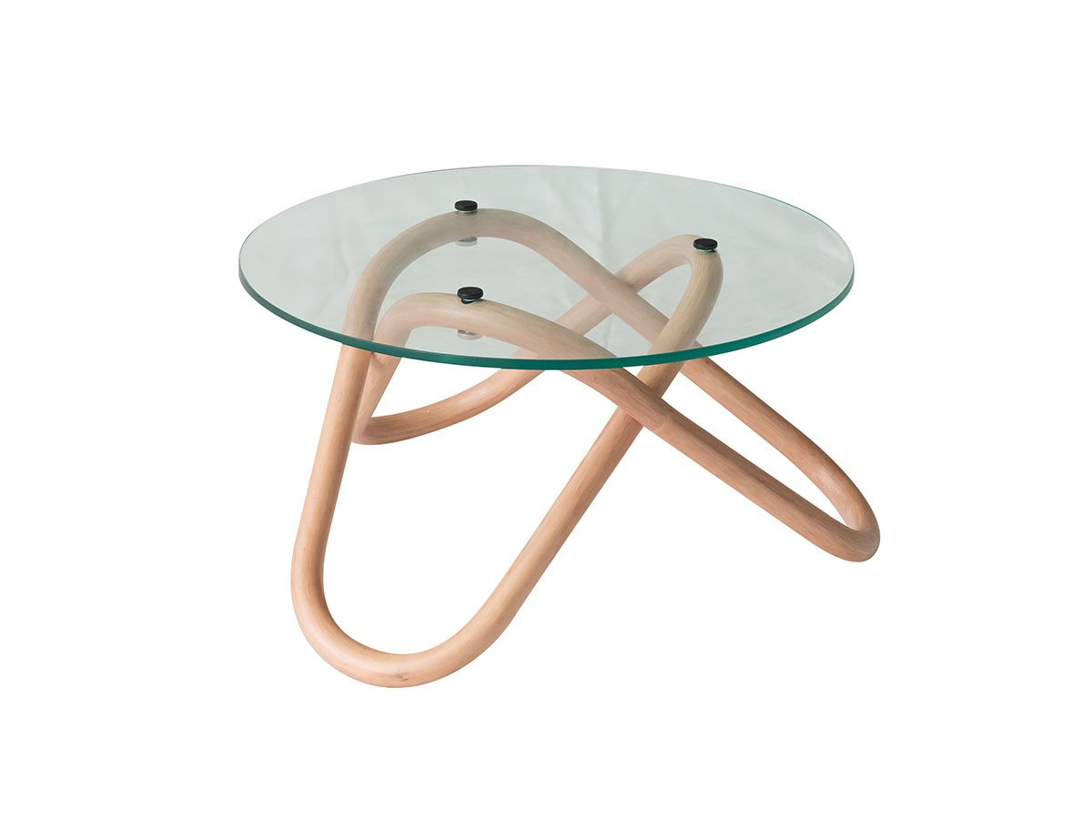 SHIKADA SHITSURAI RATTAN KK Series Round Table / シカダ シツライ ラタン 隈研吾シリーズ ラウンドテーブル KKT110 （テーブル > ローテーブル・リビングテーブル・座卓） 2