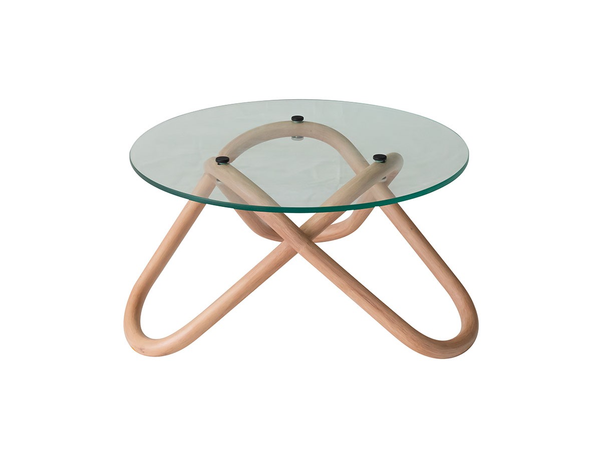 SHIKADA SHITSURAI RATTAN KK Series Round Table / シカダ シツライ ラタン 隈研吾シリーズ ラウンドテーブル KKT110 （テーブル > ローテーブル・リビングテーブル・座卓） 3