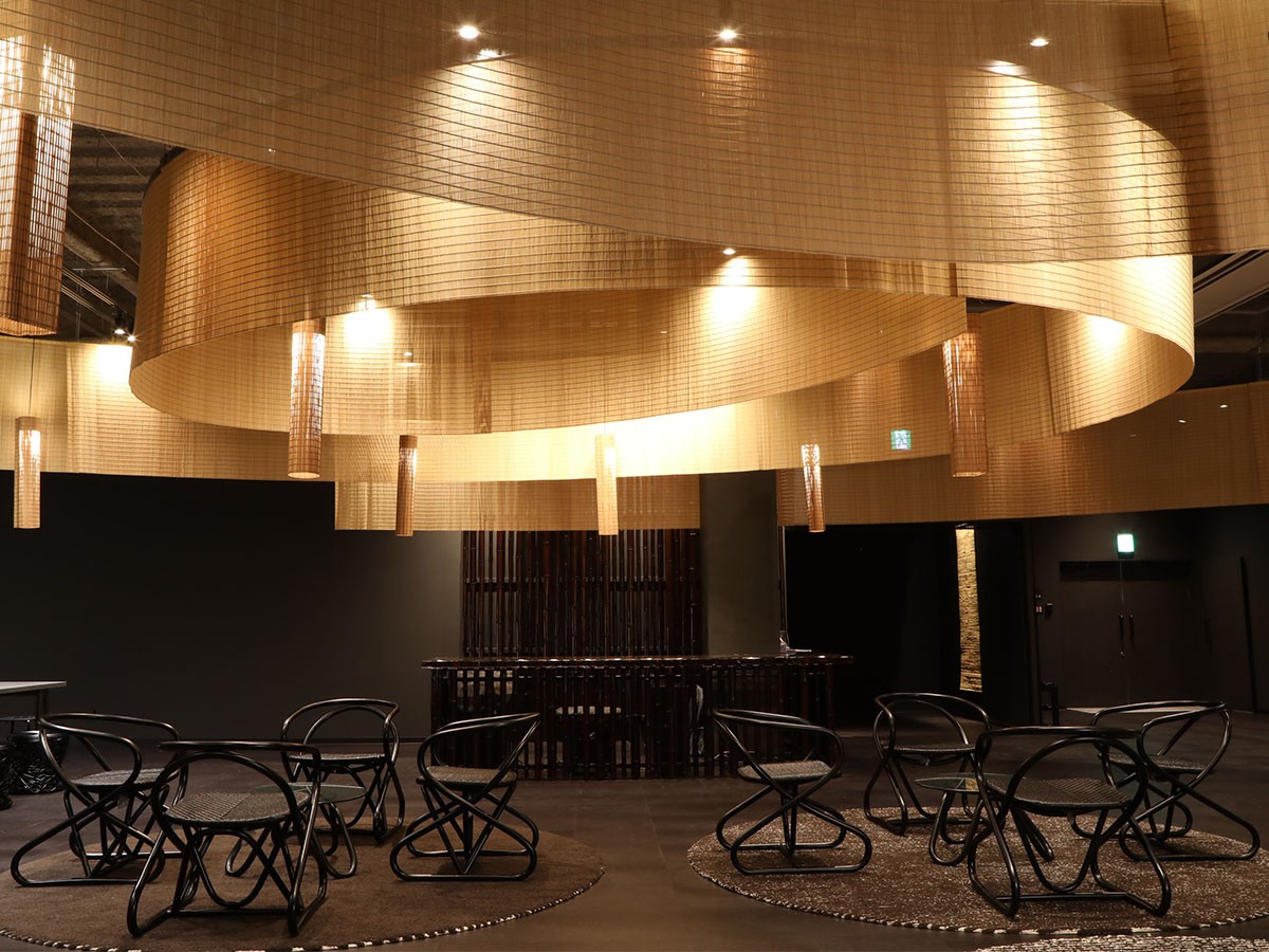 SHIKADA SHITSURAI RATTAN KK Series Round Table / シカダ シツライ ラタン 隈研吾シリーズ ラウンドテーブル KKT110 （テーブル > ローテーブル・リビングテーブル・座卓） 7