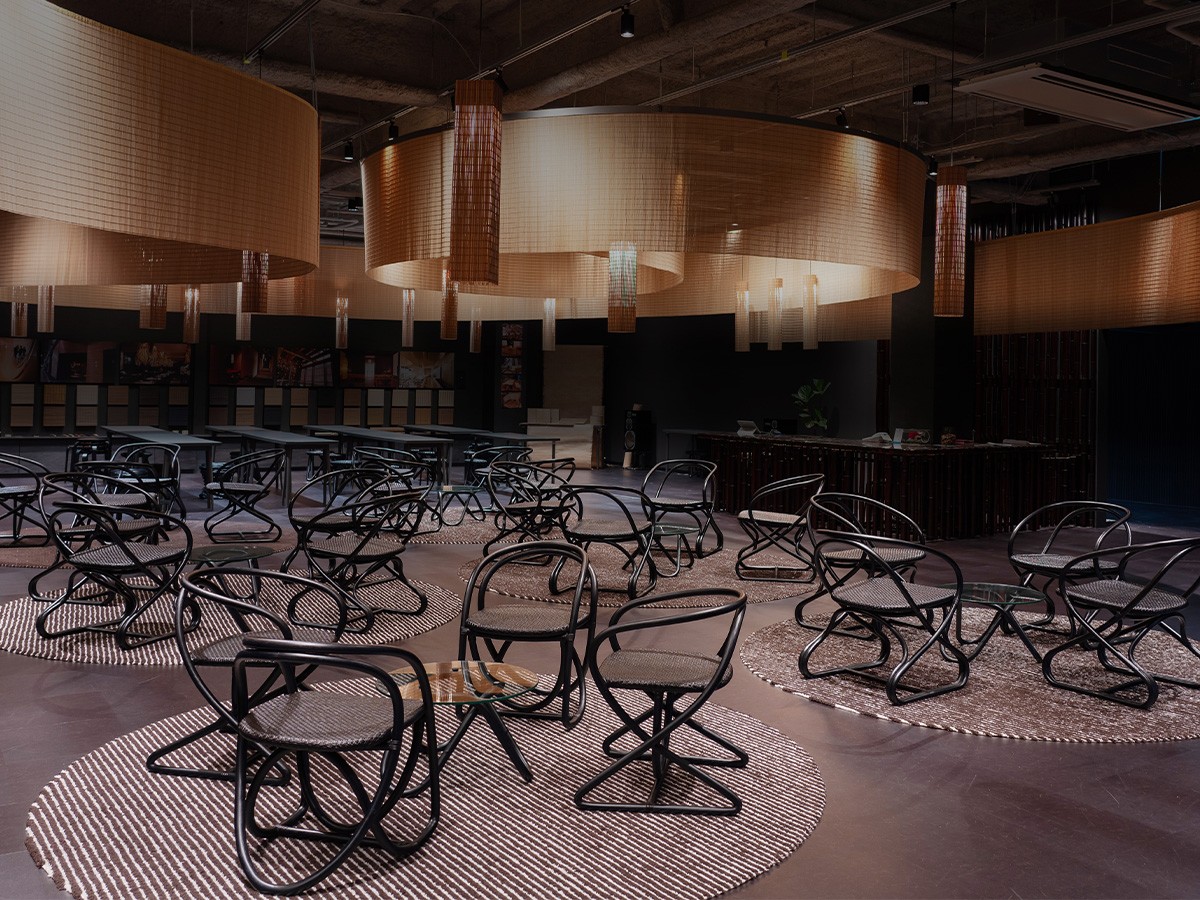 SHIKADA SHITSURAI RATTAN KK Series Round Table / シカダ シツライ ラタン 隈研吾シリーズ ラウンドテーブル KKT110 （テーブル > ローテーブル・リビングテーブル・座卓） 9