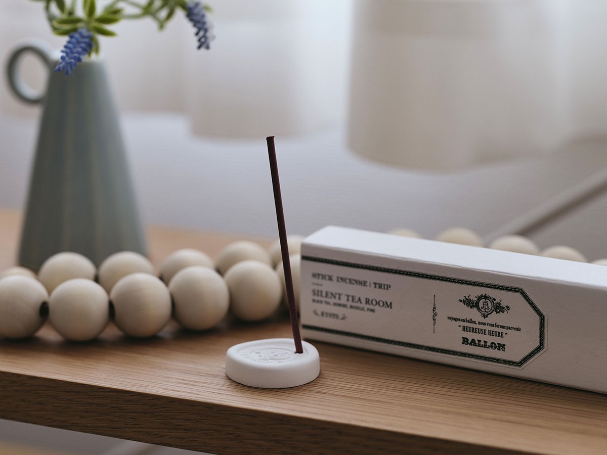 BALLON STICK INCENSE
SILENT TEA ROOM - KYOTO / バロン スティック インセンス
サイレント ティールーム - 京都 （インテリア雑貨 > ルームフレグランス） 6