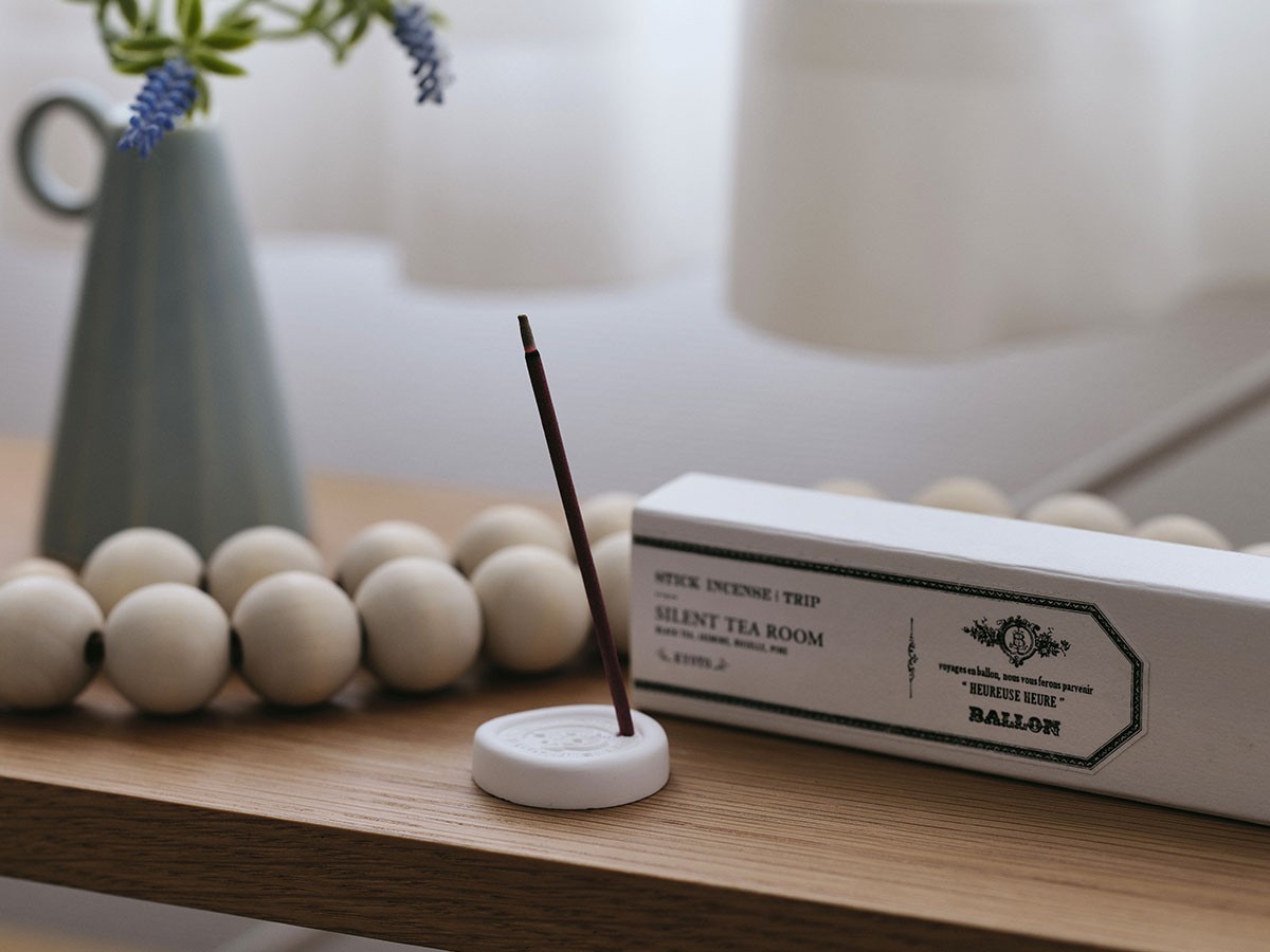 BALLON STICK INCENSE
SILENT TEA ROOM - KYOTO / バロン スティック インセンス
サイレント ティールーム - 京都 （インテリア雑貨 > ルームフレグランス） 7