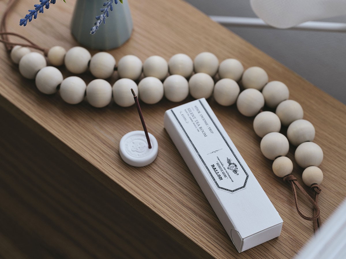 BALLON STICK INCENSE
SILENT TEA ROOM - KYOTO / バロン スティック インセンス
サイレント ティールーム - 京都 （インテリア雑貨 > ルームフレグランス） 4