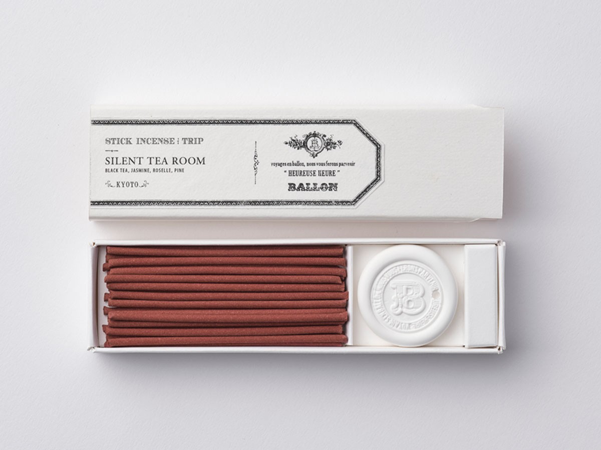 BALLON STICK INCENSE
SILENT TEA ROOM - KYOTO / バロン スティック インセンス
サイレント ティールーム - 京都 （インテリア雑貨 > ルームフレグランス） 2