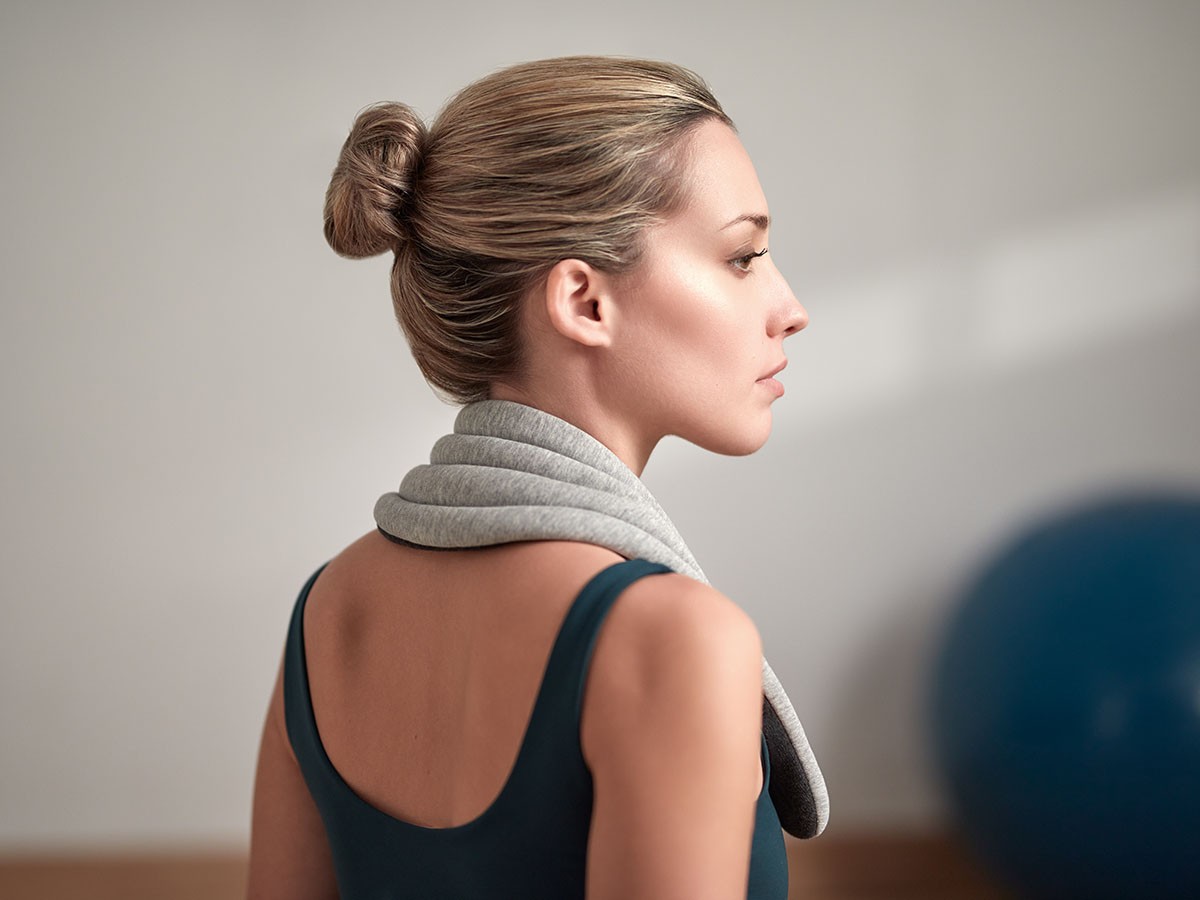 Ostrichpillow HEATED NECK WRAP / オーストリッチピロー ヒーテッド ネックラップ（ミッドナイトグレー） （インテリア雑貨 > ボディケア） 2