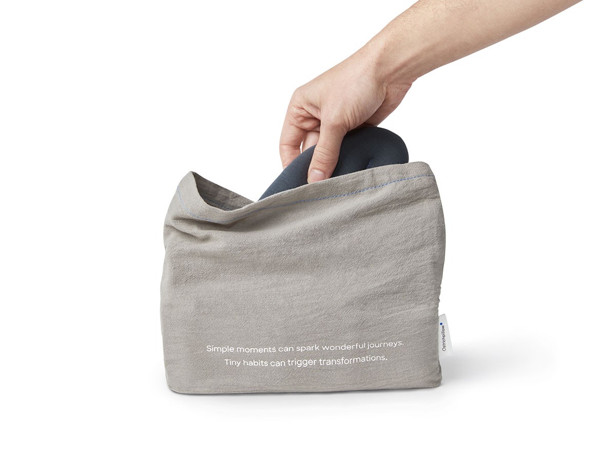 Ostrichpillow HEATED NECK WRAP / オーストリッチピロー ヒーテッド ネックラップ（ミッドナイトグレー） （インテリア雑貨 > ボディケア） 8